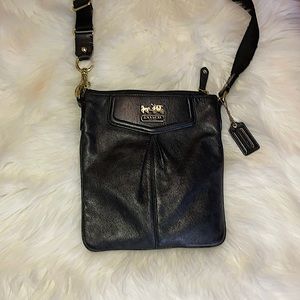 Leather crossbody bag